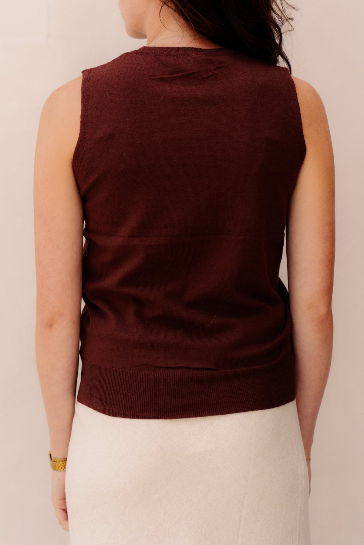 Meavy top brown - Bij Keesje - Bij Keesje - Top