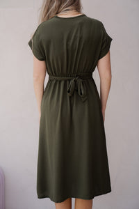 Melanie jurk groen - Bij Keesje - Bij Keesje - Jurk