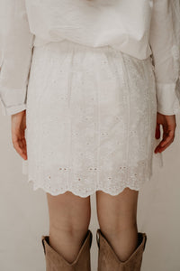Mellie skirt white 5321 - Bij Keesje - Bij Keesje - Rok
