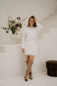 Mellie skirt white 5321 - Bij Keesje - Bij Keesje - Rok