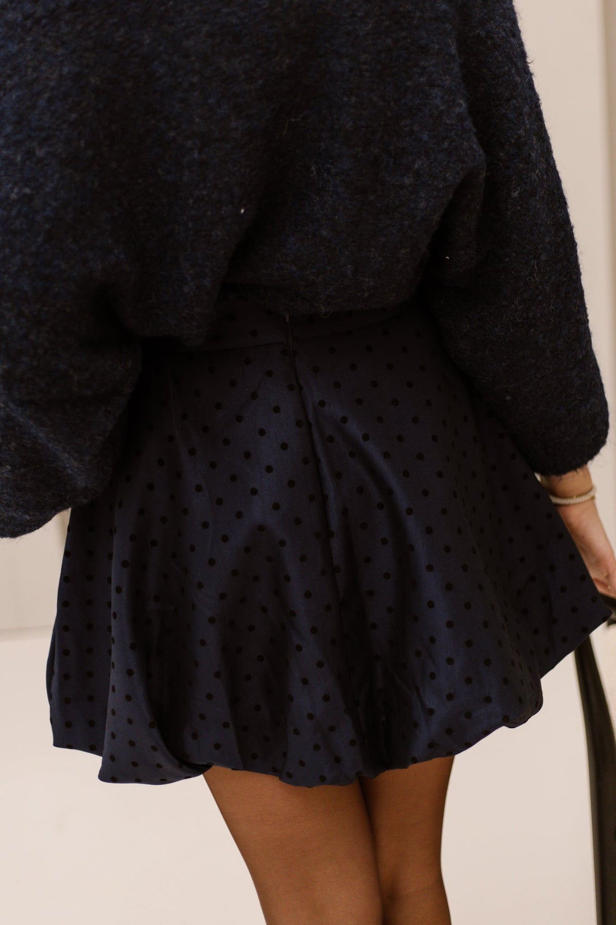 MenorcaW6 balloon skirt marine - Bij Keesje - Aimée the Label - Rok