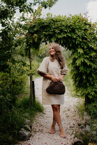 Mette Denim Dress Beige - Bij Keesje - Bij Keesje The Label - Jurk