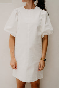 Mette Denim Dress Offwhite - Bij Keesje - Bij Keesje The Label - Jurk