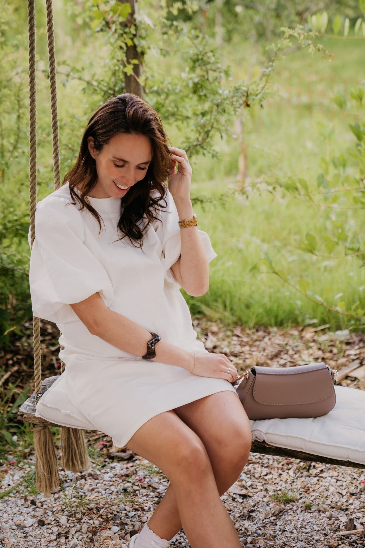 Mette Denim Dress Offwhite - Bij Keesje - Bij Keesje The Label - Jurk