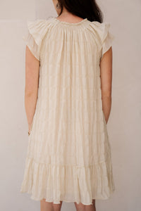 MichaCC sunrise crop dress bisquit - Bij Keesje - Co'couture - Jurk