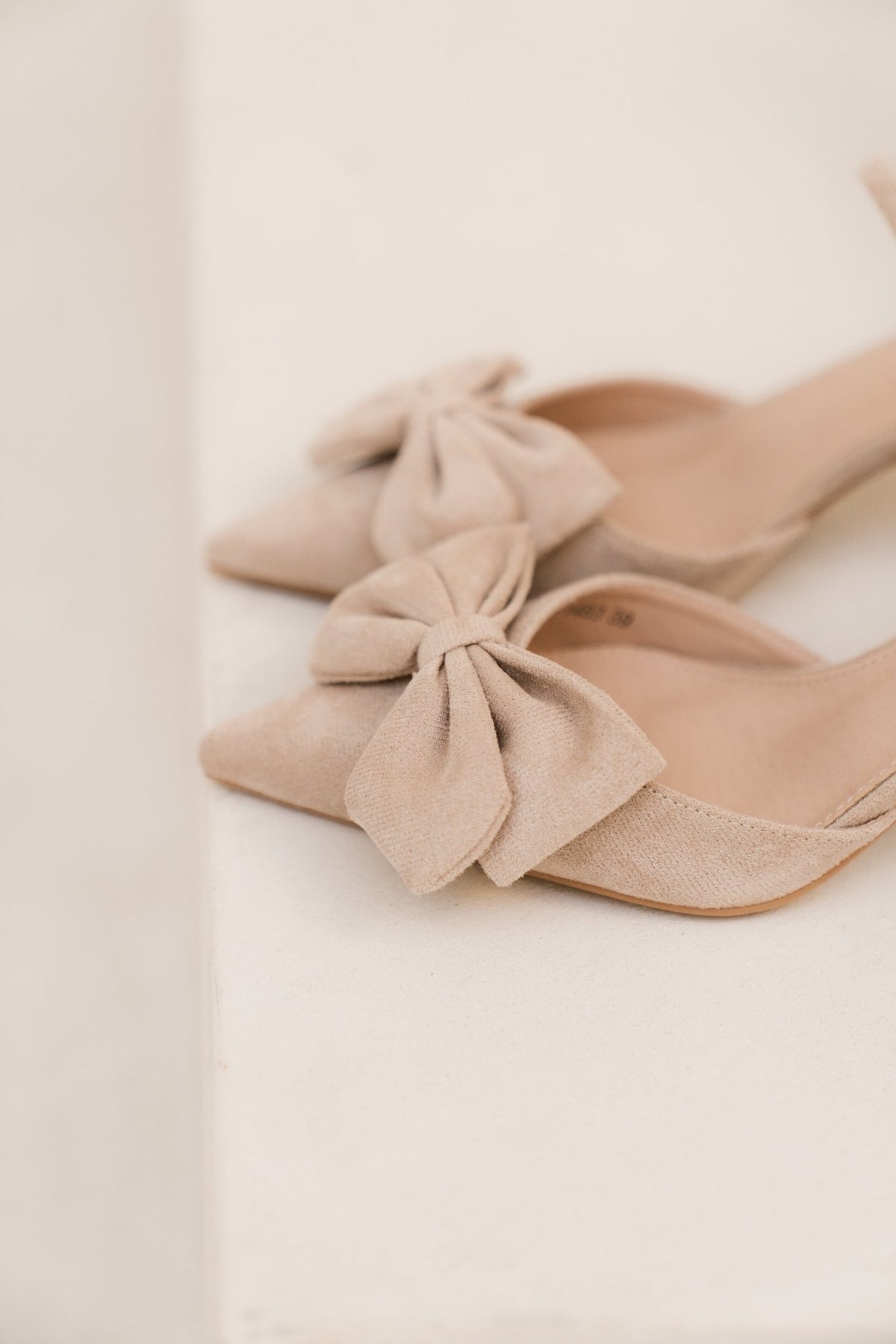 Milaan slingback taupe - Bij Keesje - Bij Keesje