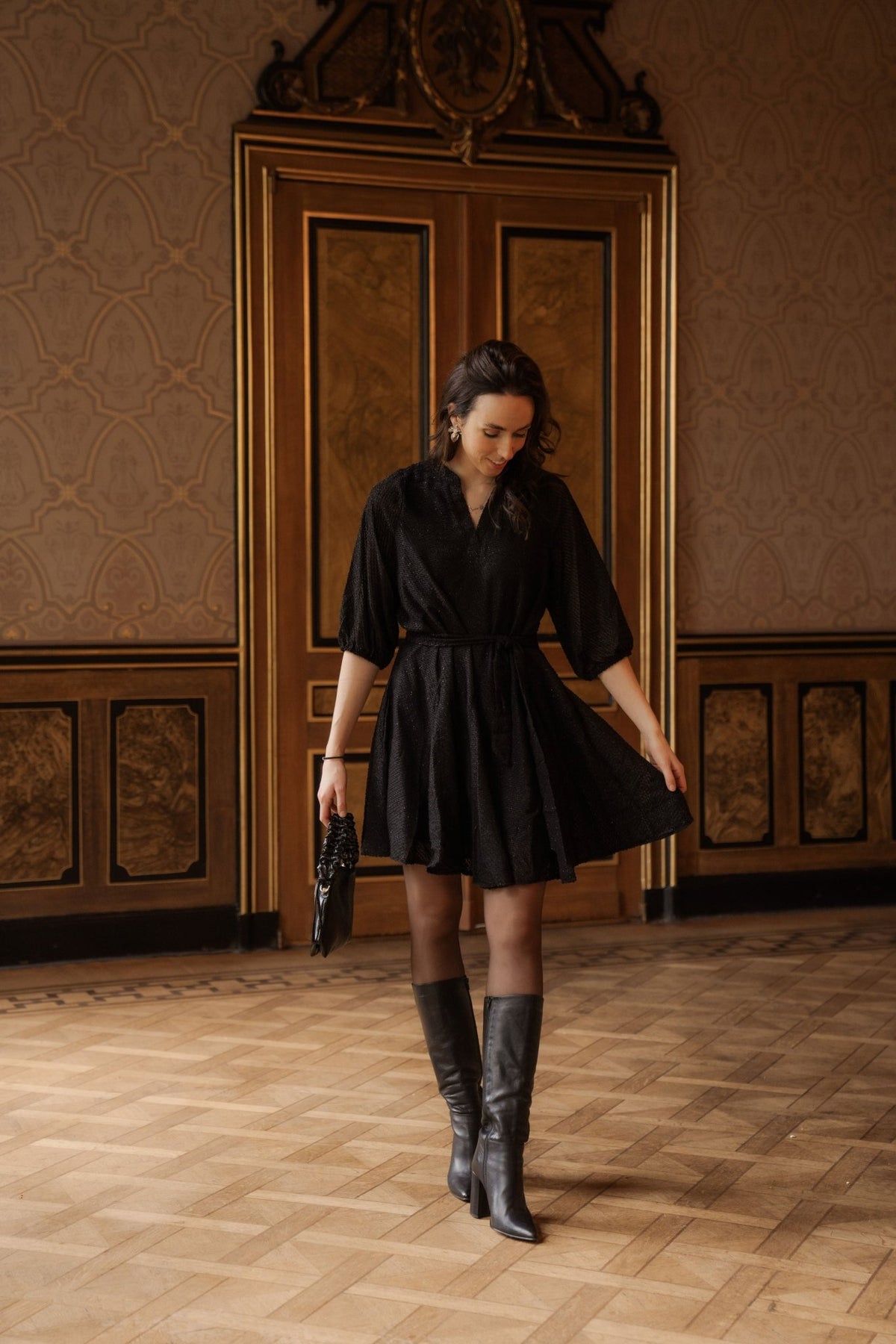 Milena dress black - Bij Keesje - FLURESK