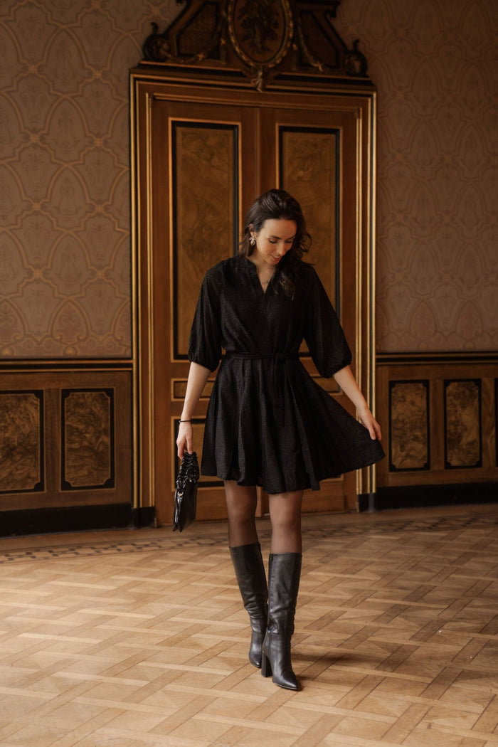 Milena dress black - Bij Keesje - FLURESK