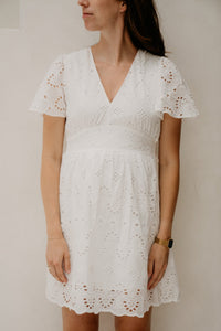 Mindel dress white 918 - Bij Keesje - Bij Keesje - jurk