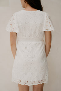 Mindel dress white 918 - Bij Keesje - Bij Keesje - jurk