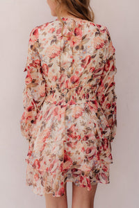 Mio Vintage Flower Dress Creme NN - Bij Keesje - Neo Noir - Jurk