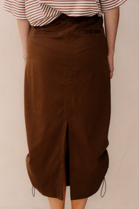 Mira skirt brown - Bij Keesje - Bij Keesje - Rok