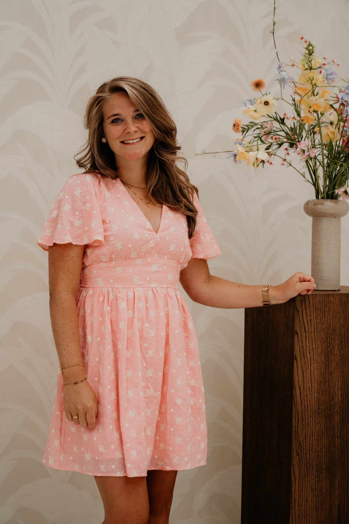 Mirne dress pink 5299 - Bij Keesje - Bij Keesje - Jurk