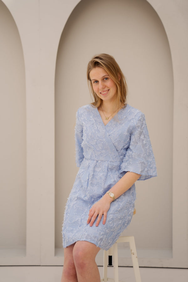 Misty jurk blauw - Bij Keesje - Bij Keesje - Jurk