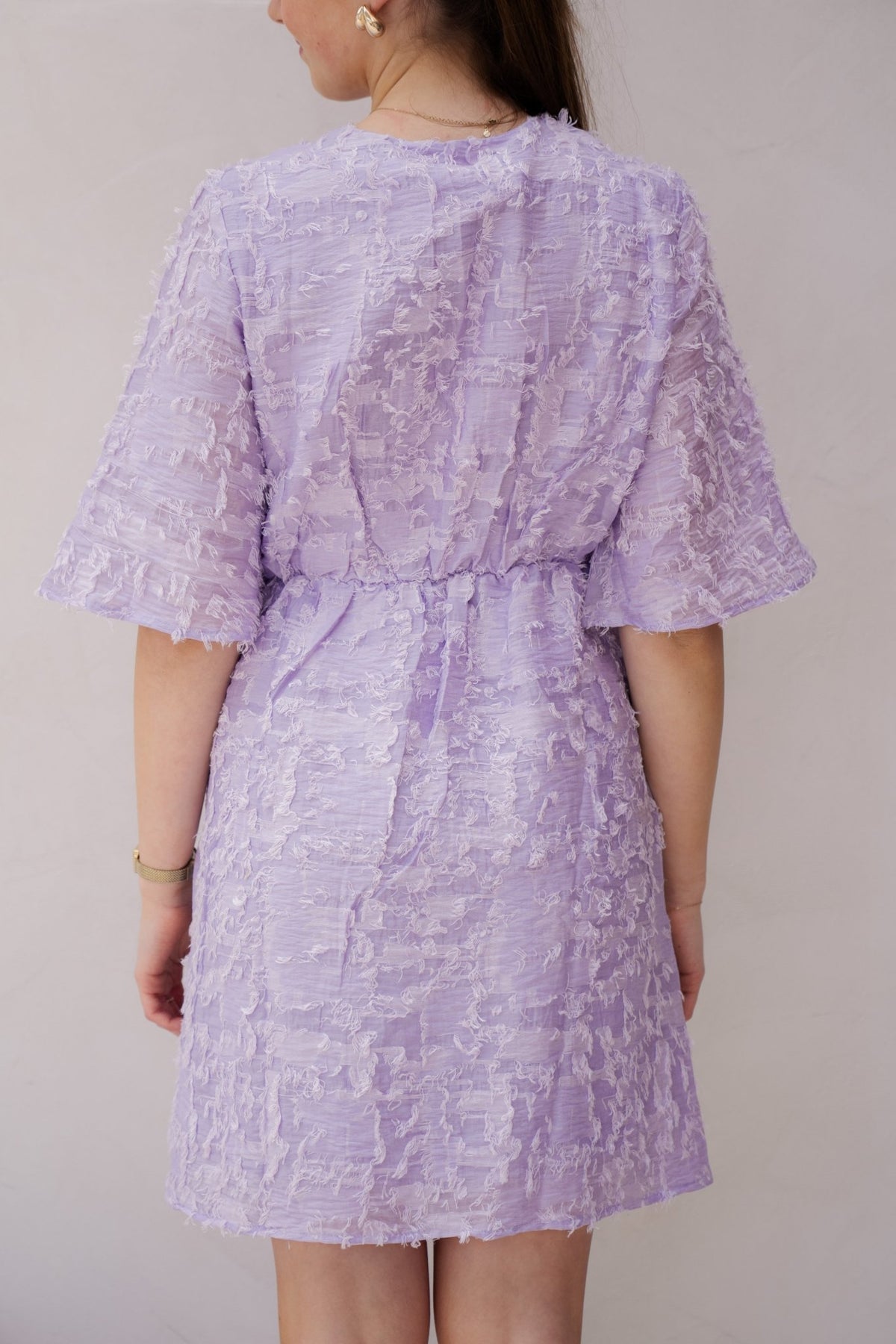 Misty jurk lila - Bij Keesje - Bij Keesje - Jurk