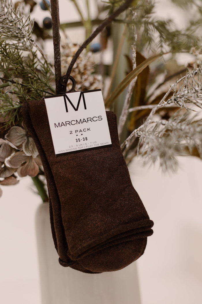 MM Sokken Blackpool 2 - Pack brown - Bij Keesje - MarcMarcs