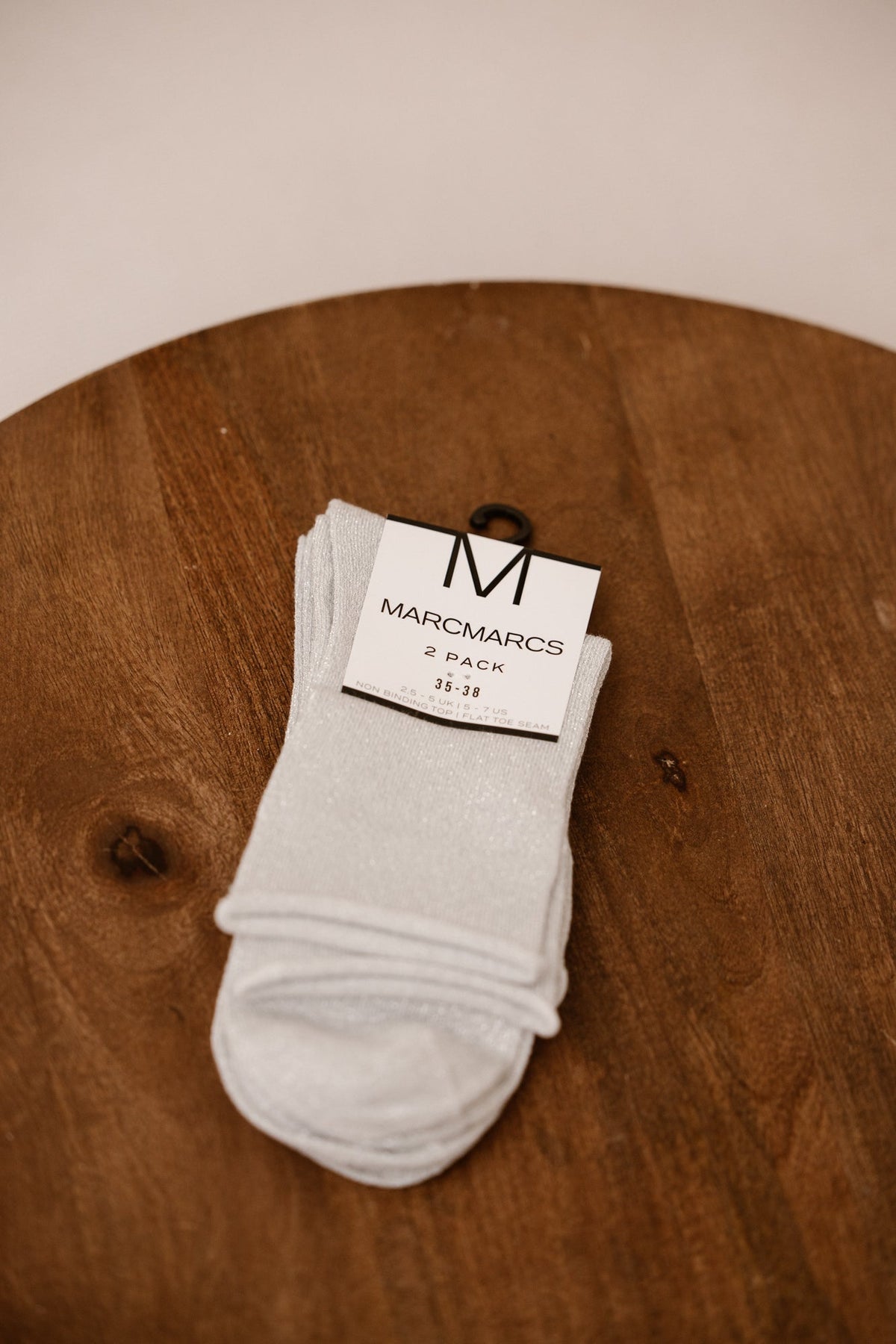 MM Sokken Blackpool 2 - Pack light silver - Bij Keesje - MarcMarcs