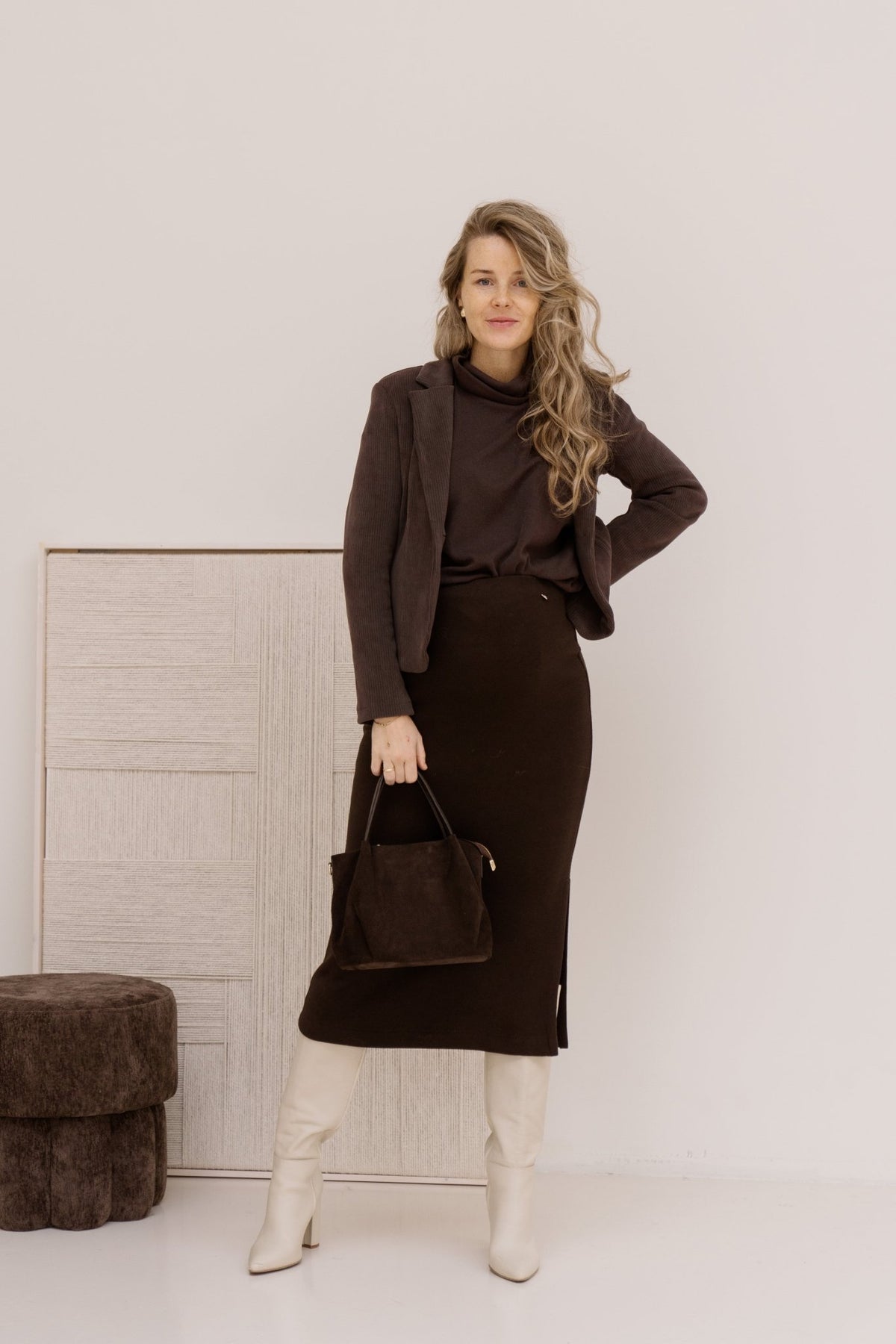 Molfetta knitwear choco - Bij Keesje - Amelie & Amelie