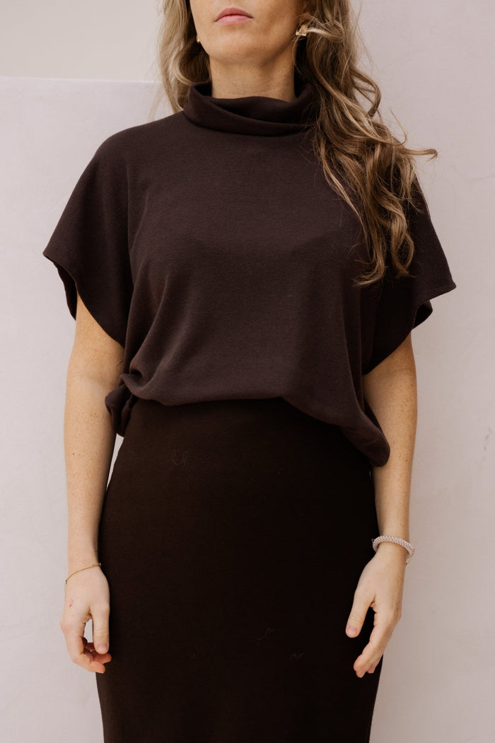 Molfetta knitwear choco - Bij Keesje - Amelie & Amelie