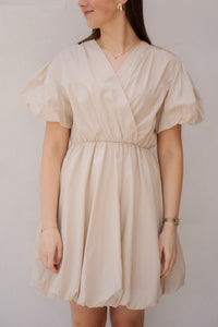 Molly jurkje beige - Bij Keesje - Bij Keesje - Jurk