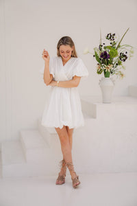 Molly jurkje wit - Bij Keesje - Bij Keesje - Jurk