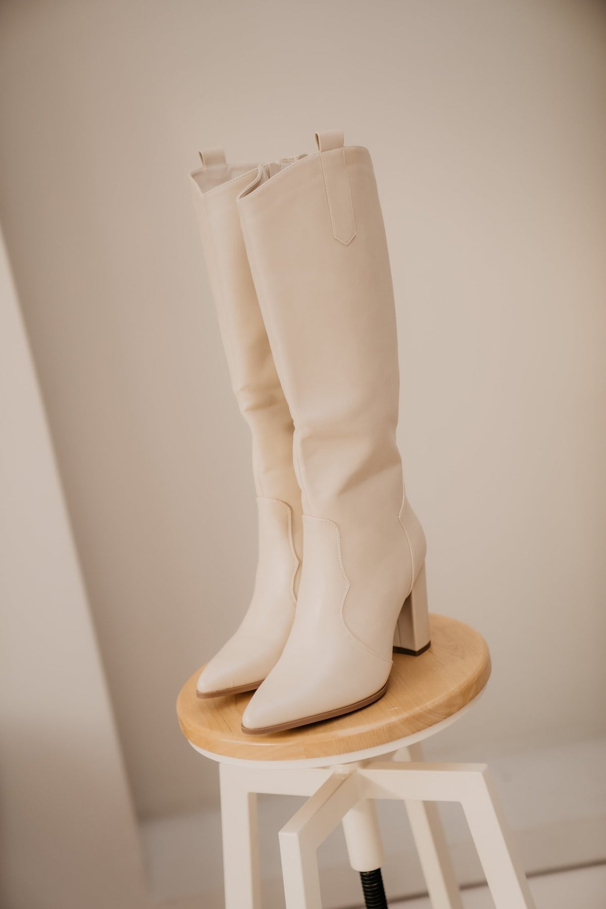 Monaco laars beige - Bij Keesje - Bij Keesje - Schoenen