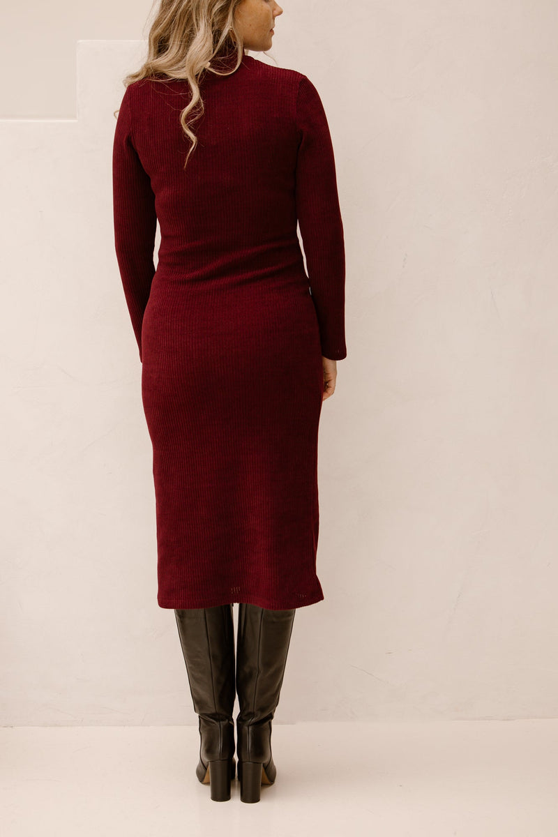 Monteria dresses bordeaux - Bij Keesje - Amelie & Amelie