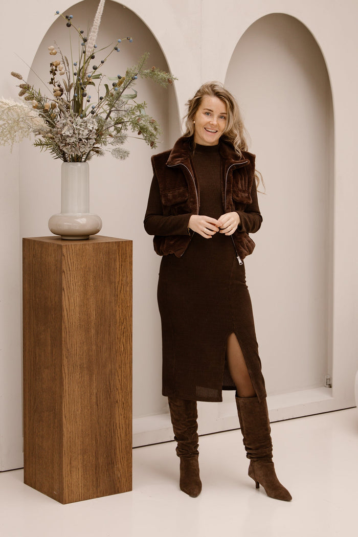 Monteria dresses choco - Bij Keesje - Amelie & Amelie