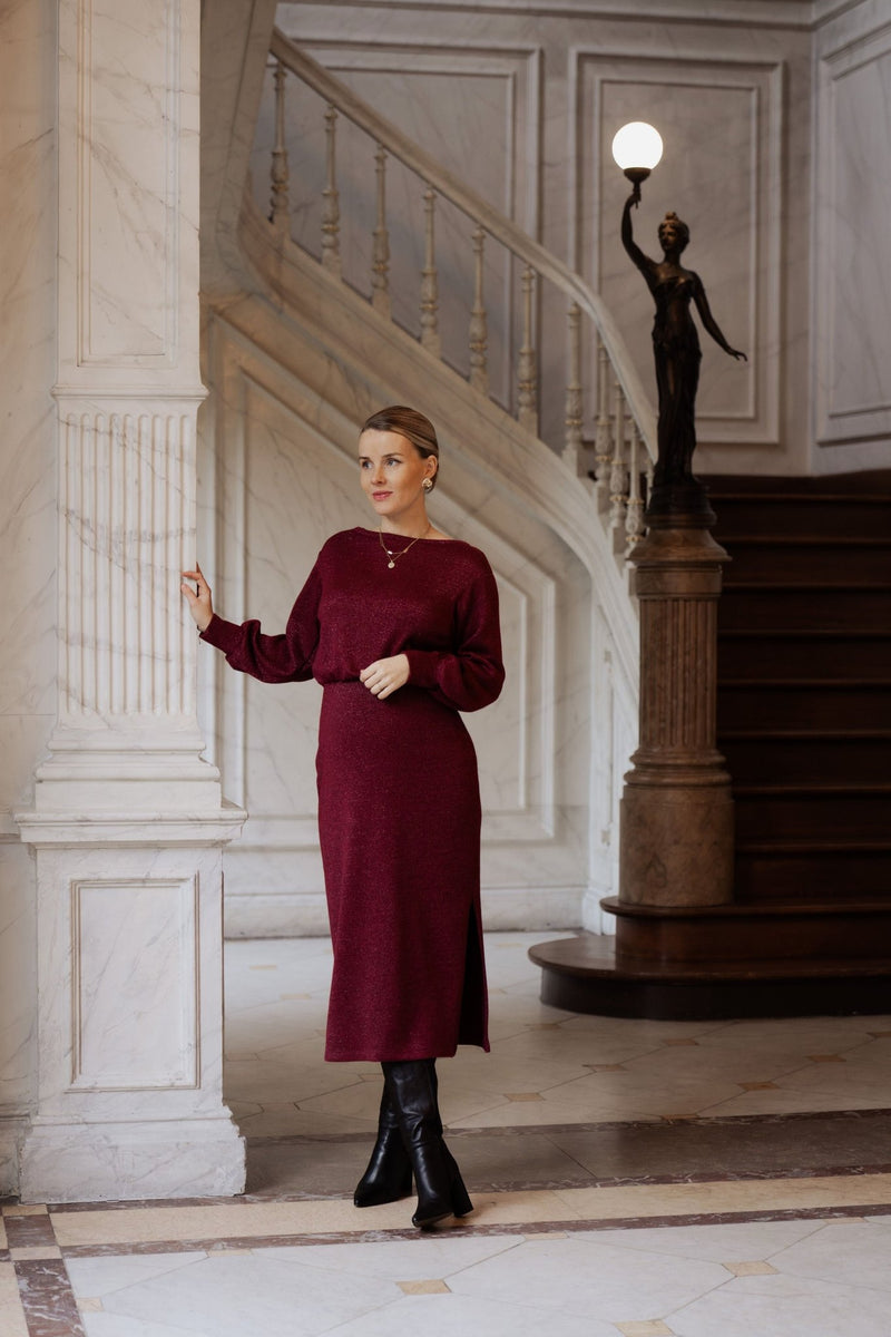 Montpellier dresses bordeaux - Bij Keesje - Amelie & Amelie