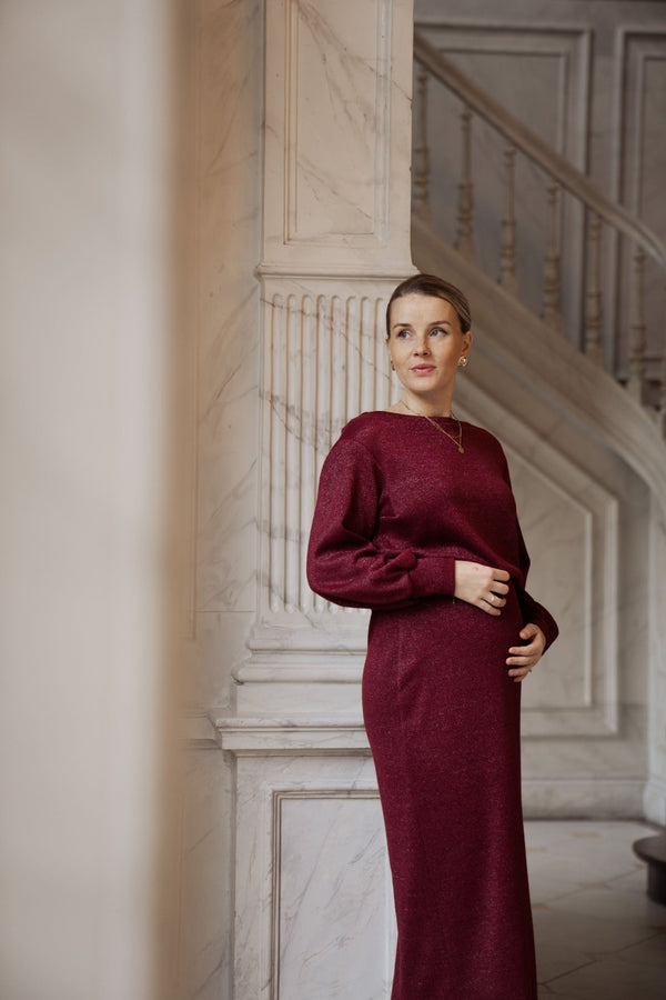 Montpellier dresses bordeaux - Bij Keesje - Amelie & Amelie