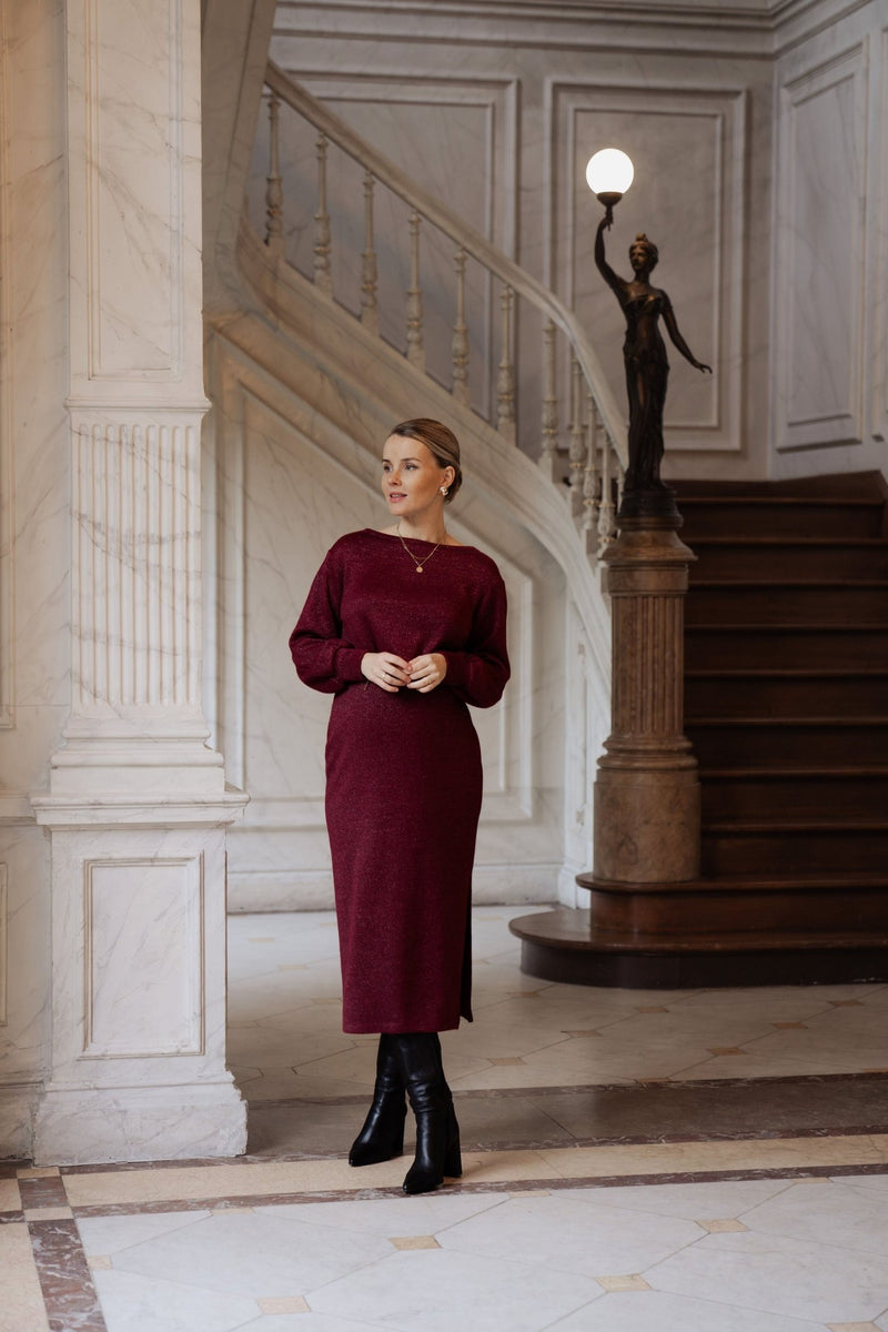 Montpellier dresses bordeaux - Bij Keesje - Amelie & Amelie