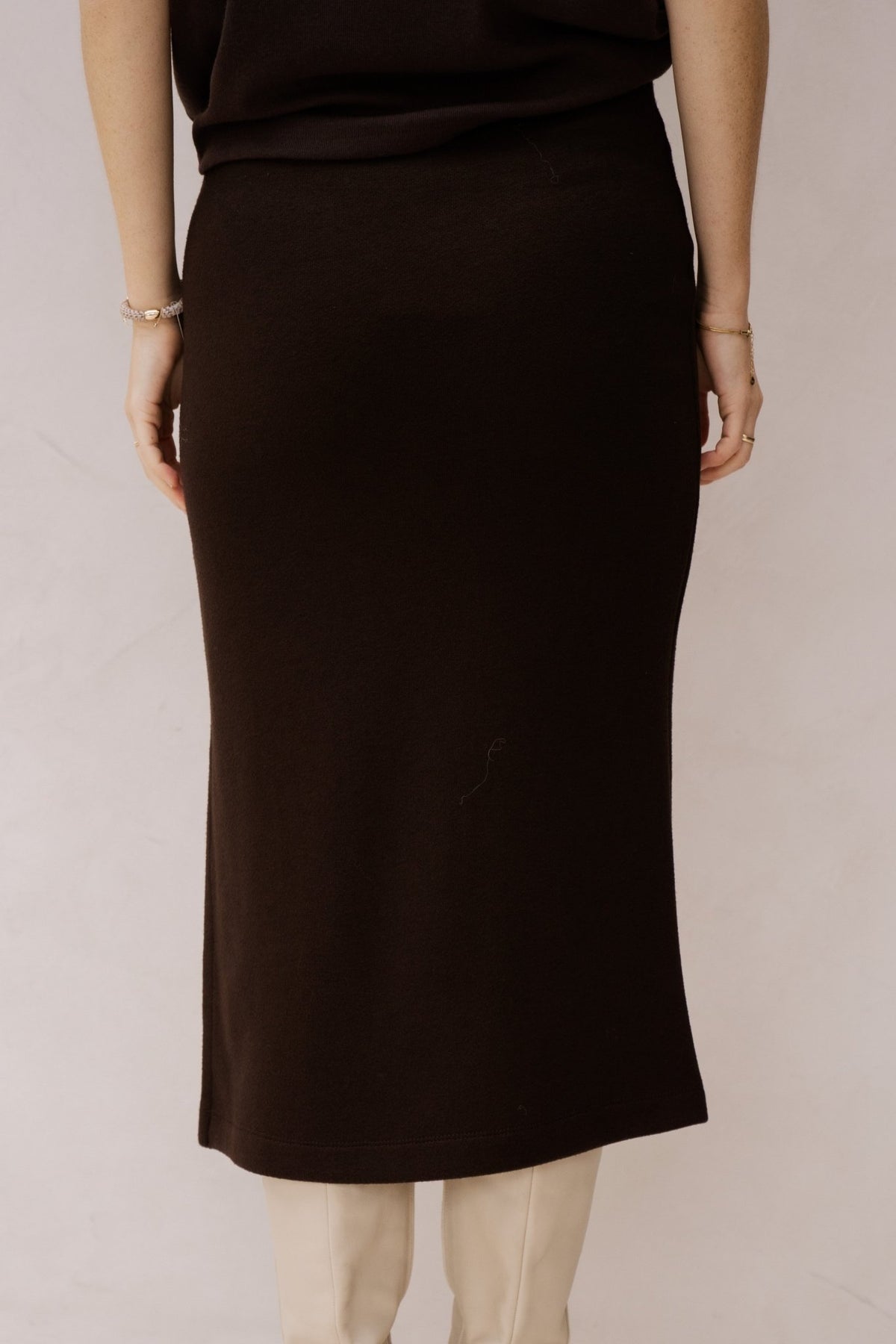 Monza skirt choco - Bij Keesje - Amelie & Amelie