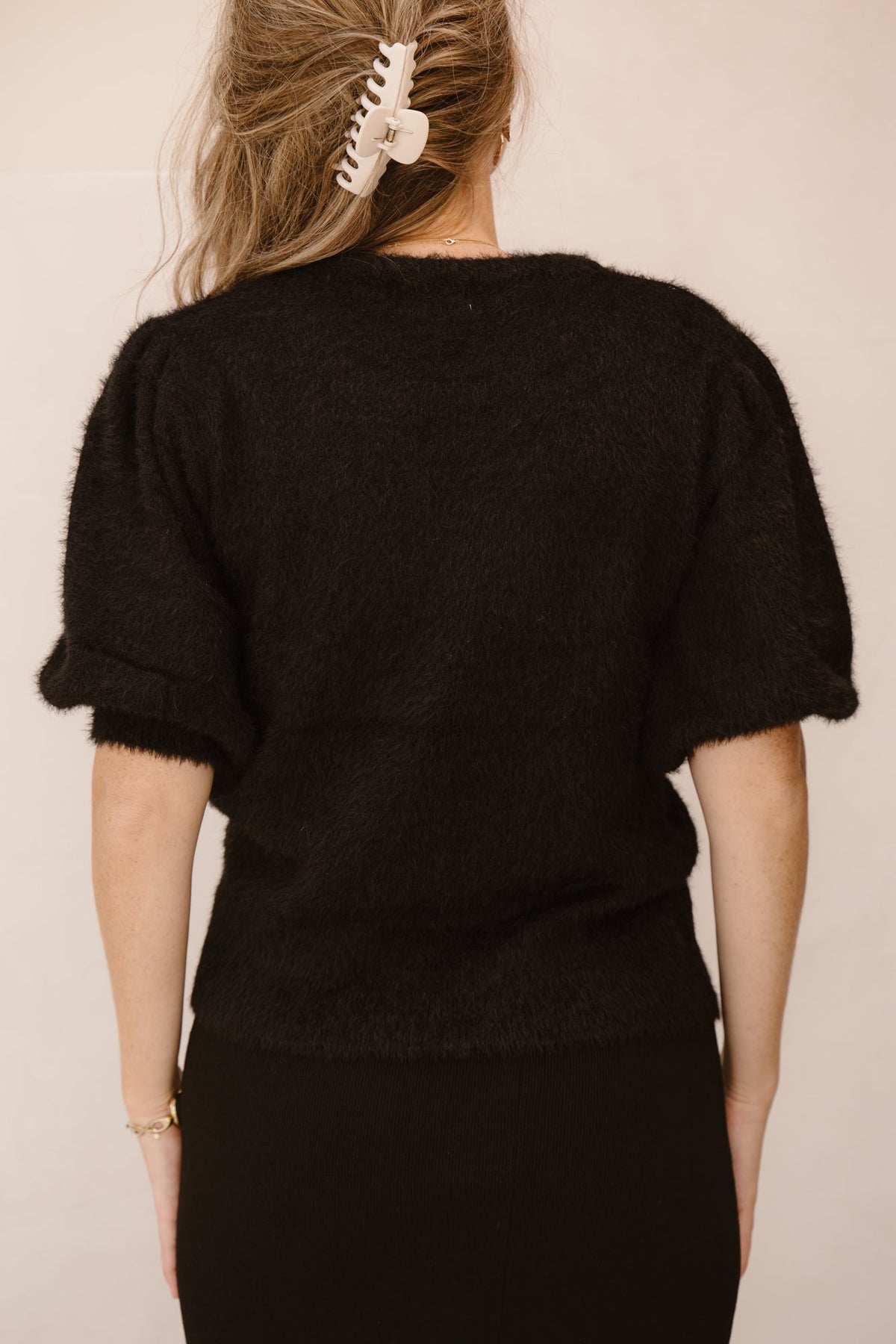 Moraine knit top black - Bij Keesje - FLURESK