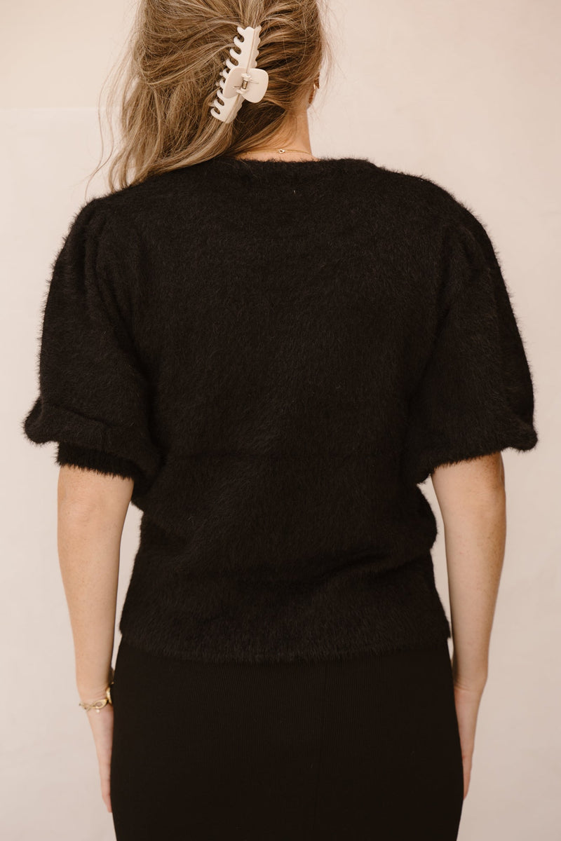 Moraine knit top black - Bij Keesje - FLURESK