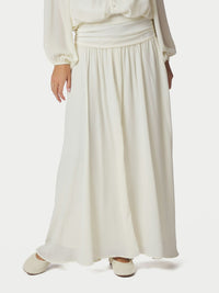 Morien Woven Maxi Skirt Off White - Bij Keesje - Neo Noir - Rok
