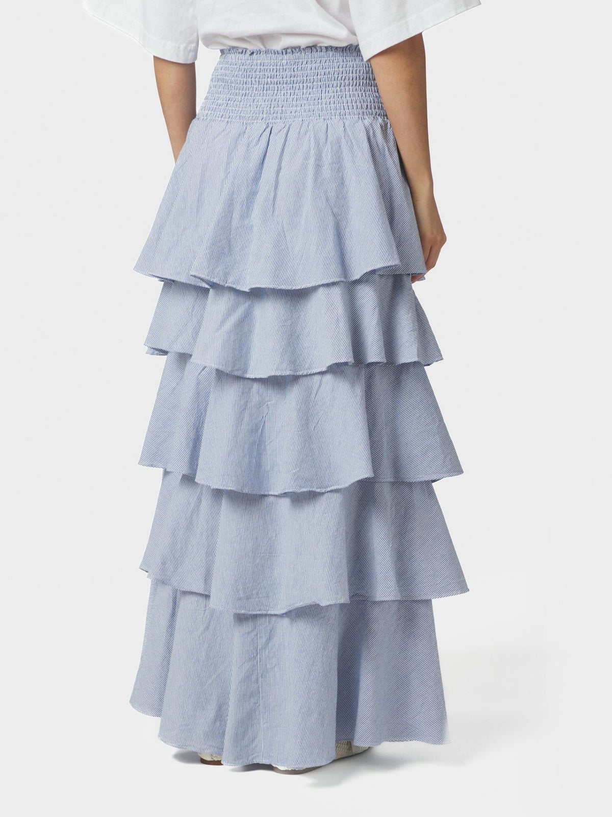 Morris Mini Stripe Skirt Light Blue - Bij Keesje - Neo Noir - rok