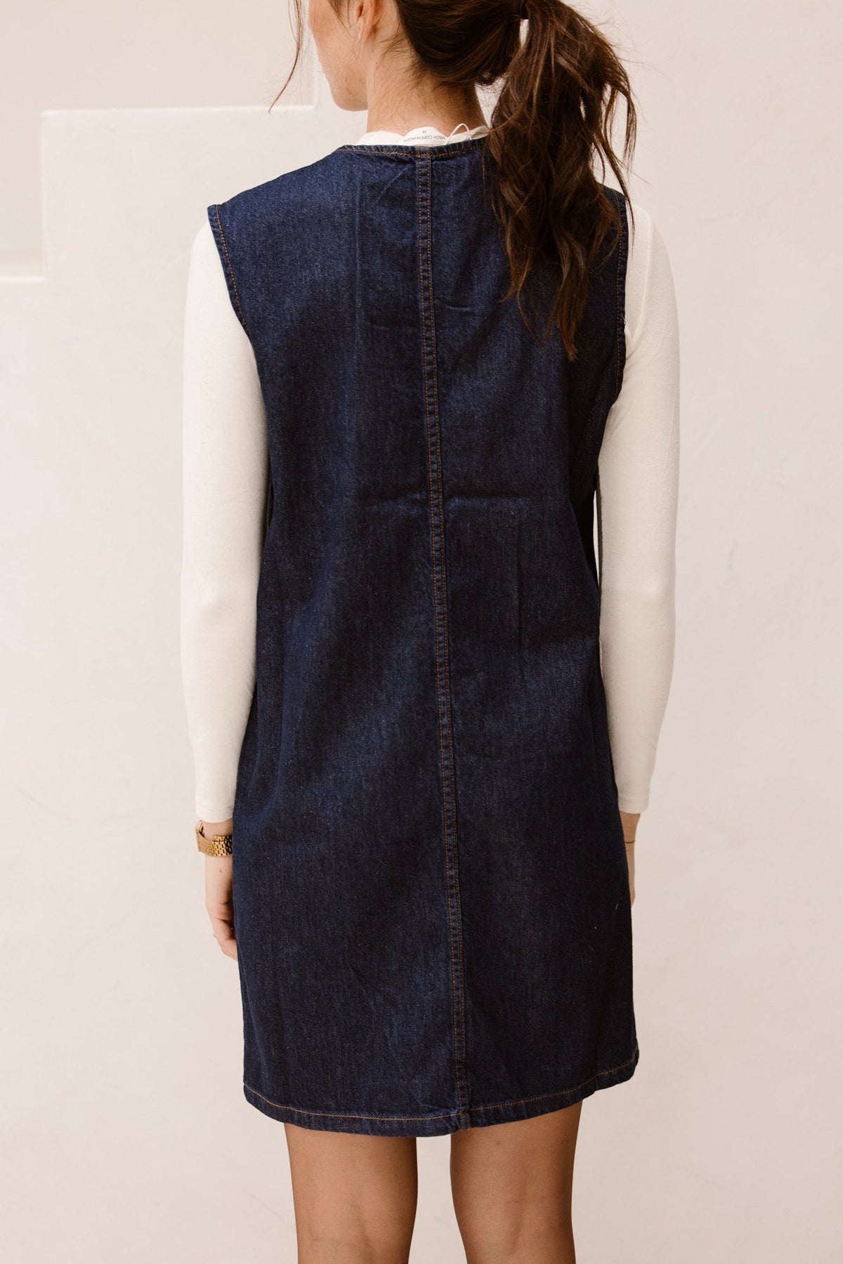 MSCHadna Alena SL - jurk denim - Bij Keesje - MSCH Copenhagen