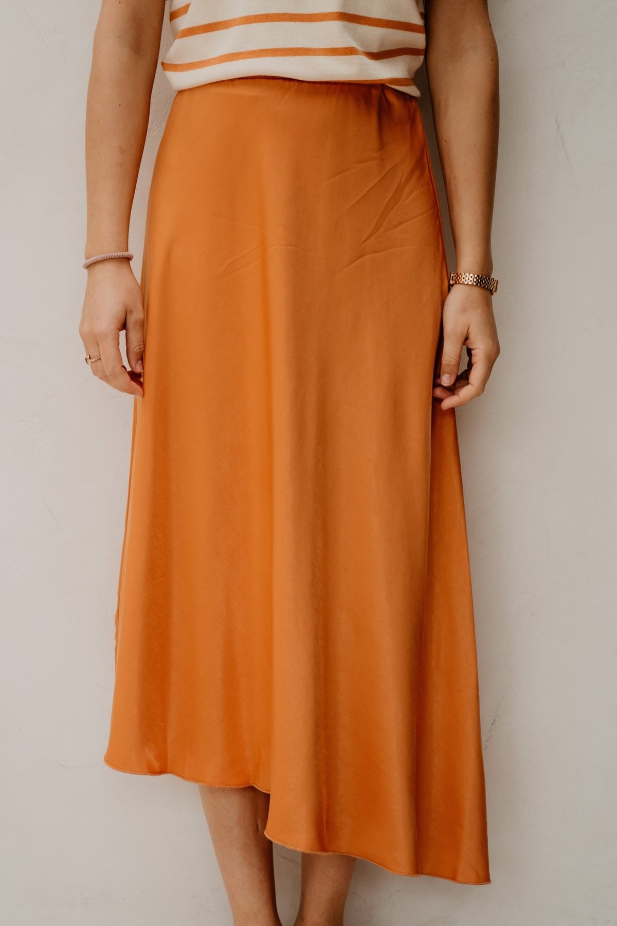 MSCHBethanie Ullas Skirt Caramel - Bij Keesje - MSCH Copenhagen - Rokken