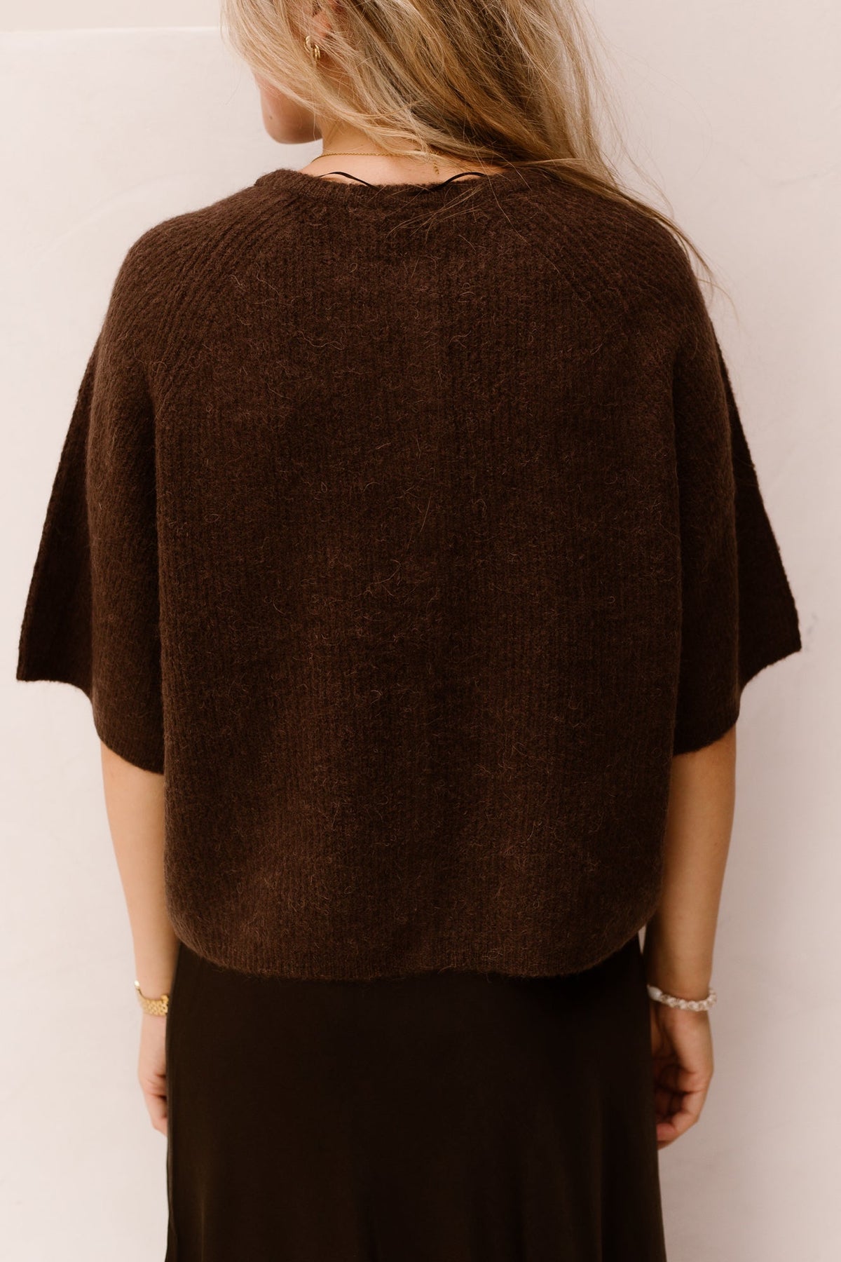 MSCHBondie Hope 2/4 cardigan - Hot fudge - Bij Keesje - MSCH Copenhagen - vest