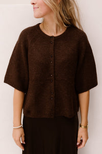 MSCHBondie Hope 2/4 cardigan - Hot fudge - Bij Keesje - MSCH Copenhagen - vest