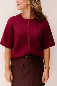MSCHBondie Hope 2/4 cardigan - Rhododendron - Bij Keesje - MSCH Copenhagen - vest