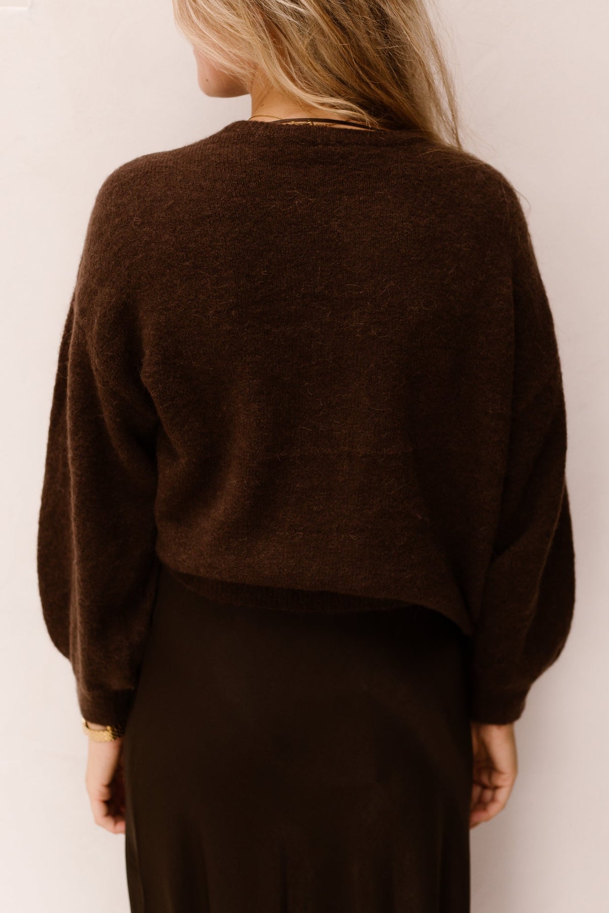 MSCHBondie Hope cardigan - Hot fudge - Bij Keesje - MSCH Copenhagen - vest