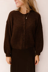 MSCHBondie Hope cardigan - Hot fudge