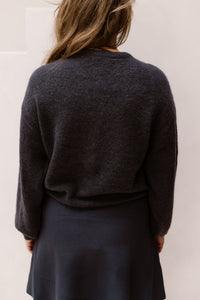 MSCHBondie Hope cardigan - India ink mel - Bij Keesje - MSCH Copenhagen - vest
