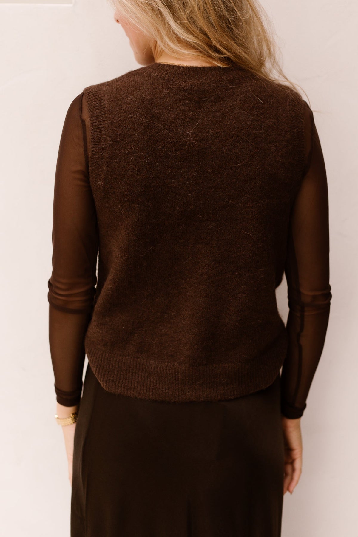 MSCHBondie Hope vest - Hot fudge - Bij Keesje - MSCH Copenhagen - vest