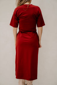 MSCHBreanne Noriel 2/4 Dress Rhubarb - Bij Keesje - MSCH Copenhagen - Jurk
