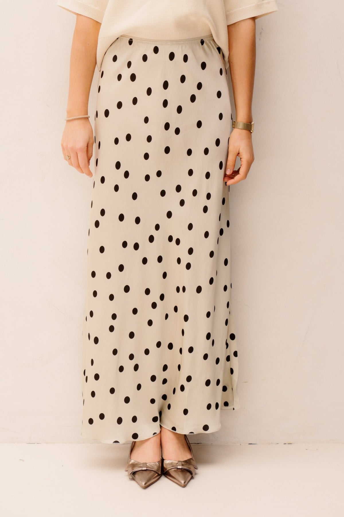 MSCHClarette Irida Skirt Peyote Dot - Bij Keesje - MSCH Copenhagen - rok