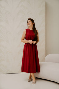 MSCHDaria Sl Dress Rhubarb Melange - Bij Keesje - MSCH Copenhagen - Jurk