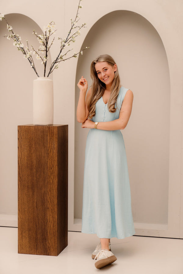 MSCHDaria SL V Dress Summer song - Bij Keesje - MSCH Copenhagen - Jurk