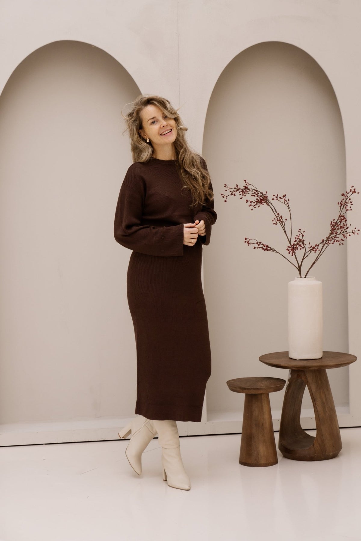 MSCHElfrida Pullover Hot Fudge - Bij Keesje - MSCH Copenhagen